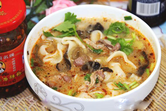 美味可口的鄭州燴面