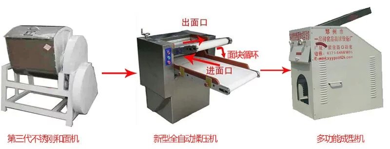 陜西榆林客戶張老板使用一品鮮多功能扯面機(jī)代替工人師傅